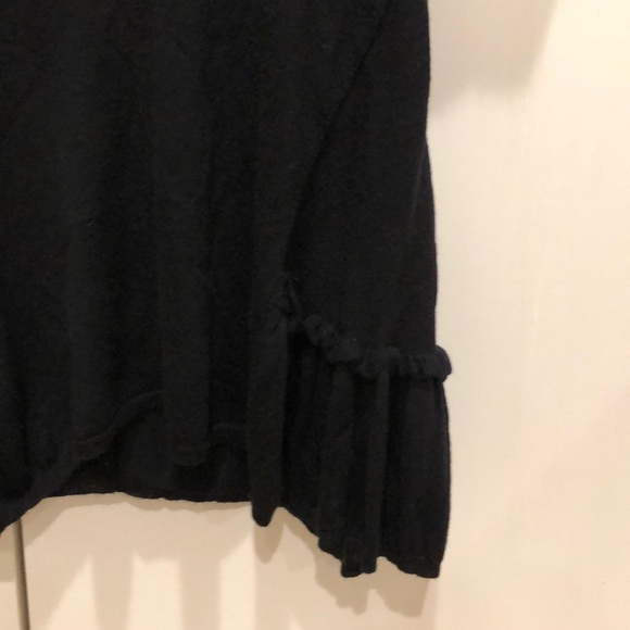 Anthropologie Leifsdottir Leopard Print Sweater, black, sz s - Picture 5 of 6